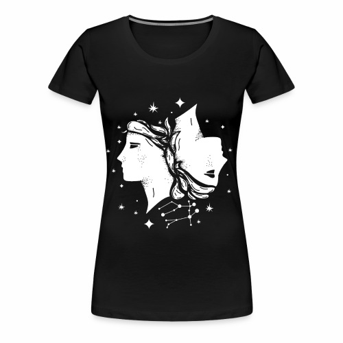 Versatile Gemini Constellation Month May June - Women's Premium T-Shirt