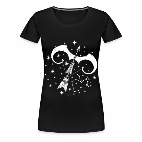 Zodiac Optimistic Sagittarius November December - Women's Premium T-Shirt