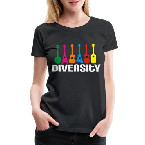 Ukulele Diversity - Women's Premium T-Shirt