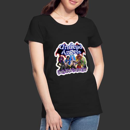 Undead Angels Band - Women's Premium T-Shirt