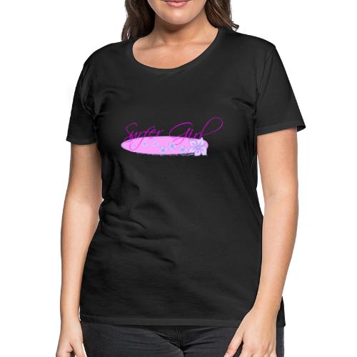 Surfer Girl - Women's Premium T-Shirt