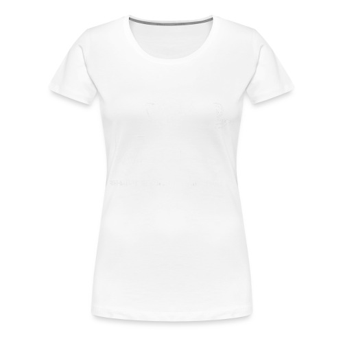 HWR White - Women's Premium T-Shirt
