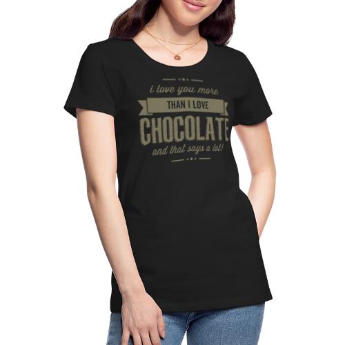 Chocolate - Women's Premium T-Shirt