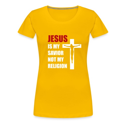 Jesus is my Savior Tee for men - Women's Premium T-Shirt