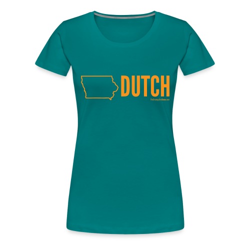 Iowa Dutch (orange) - Women's Premium T-Shirt