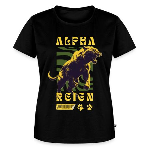 Unleash The Inner Alpha: Fierce Animal Print - Women's Premium T-Shirt