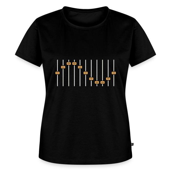 Fader Wave - Mixing Console Line Art Women's Premium T-Shirt