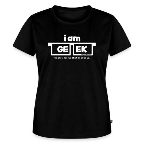 iamGEEK classic White - Women's Premium T-Shirt