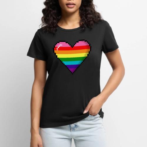 Gilbert Baker Original LGBTQ Gay Rainbow Pride 8- - Women's Premium T-Shirt