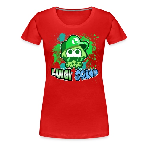 LuigiSquid - Women's Premium T-Shirt