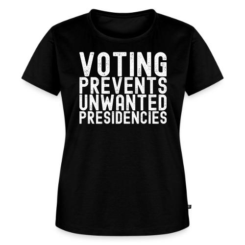 Voting Prevents Unwanted Presidencies - Women's Premium T-Shirt