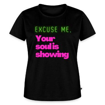Soul - Women's Premium T-Shirt - black - Front - Selfina (174cm)