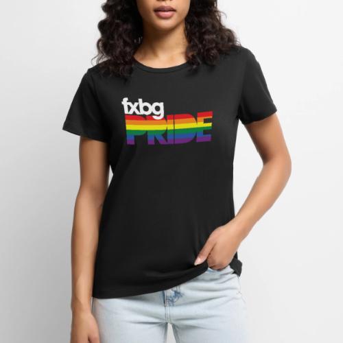 FXBG PRIDE Logo - WHITE - Women's Premium T-Shirt