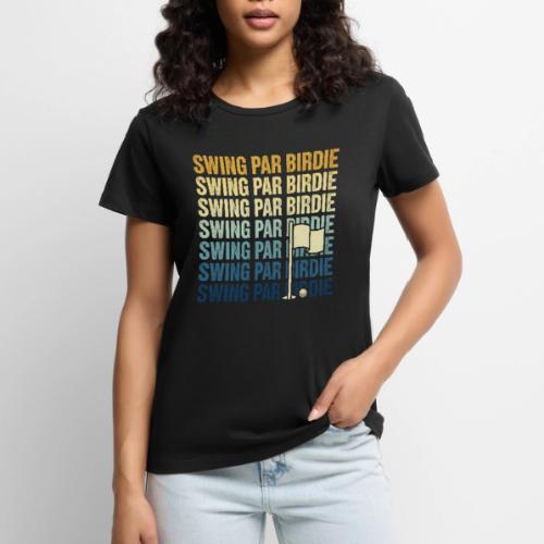 Tee Time Dad - Golf Dad Gift Tee - Women's Premium T-Shirt