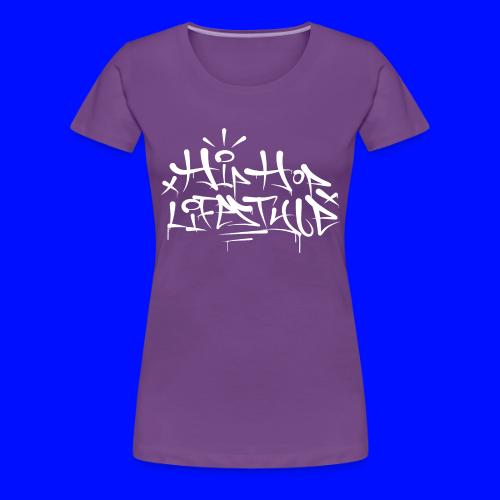 Hip Hop Lifestyle Graffiti Tag - Women's Premium T-Shirt