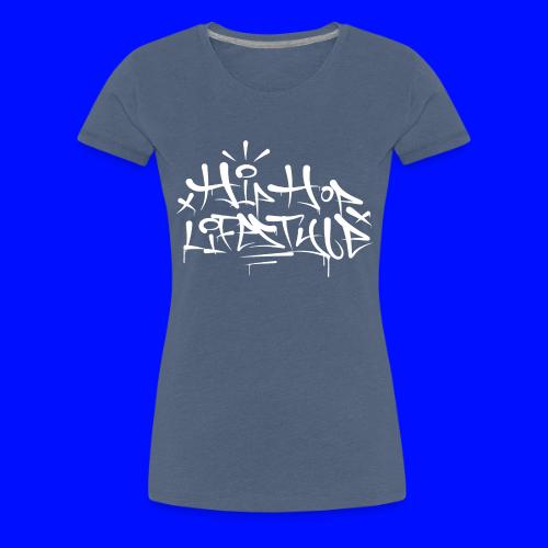 Hip Hop Lifestyle Graffiti Tag - Women's Premium T-Shirt