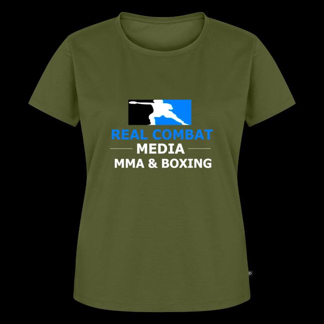 RCM MMA & BOXING Light Blue White Text