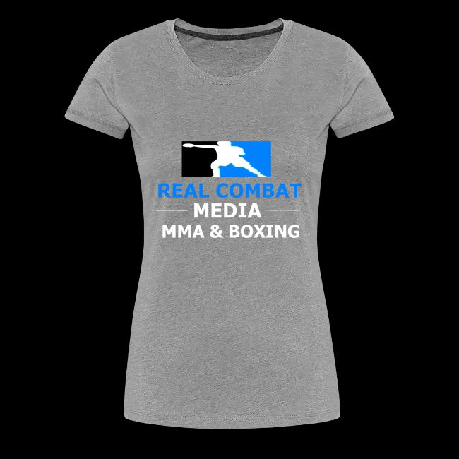 RCM MMA & BOXING Light Blue White Text