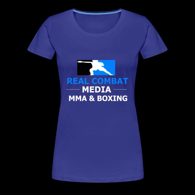 RCM MMA & BOXING Light Blue White Text
