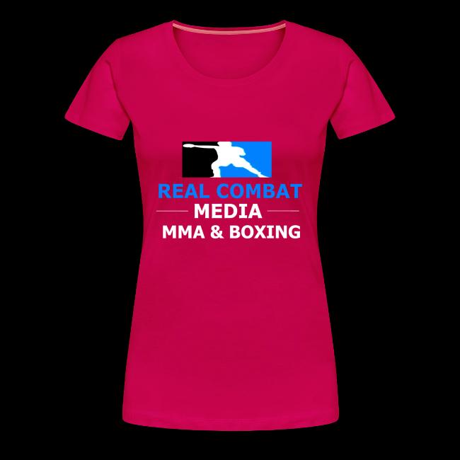 RCM MMA & BOXING Light Blue White Text