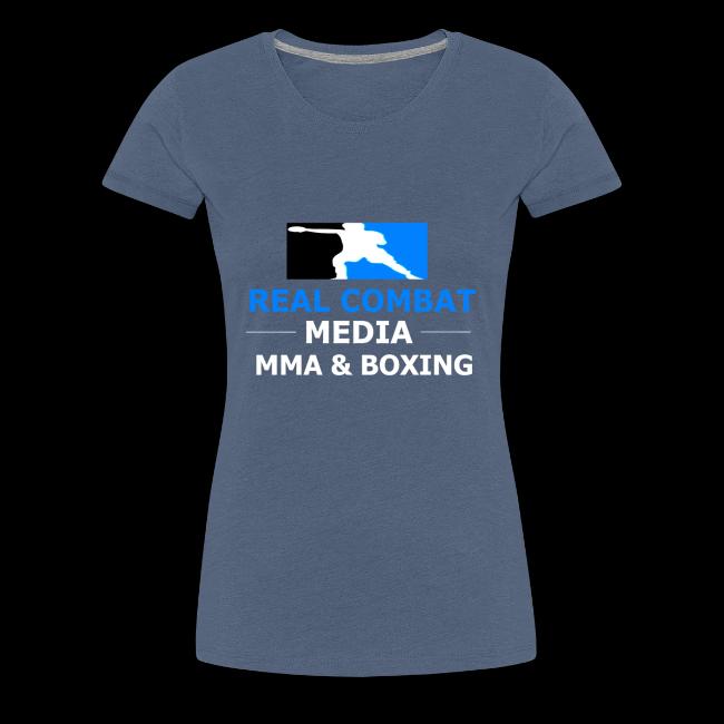 RCM MMA & BOXING Light Blue White Text