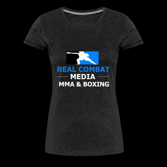 RCM MMA & BOXING Light Blue White Text