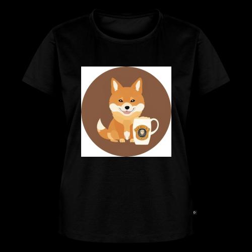 Doggo with Beer - Women's Premium T-Shirt