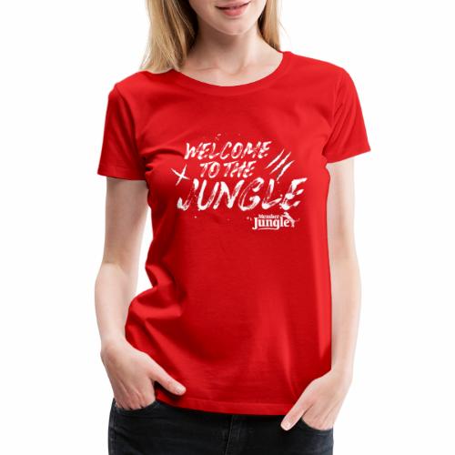 Welcome to the Member Jungle (White) - Women's Premium T-Shirt