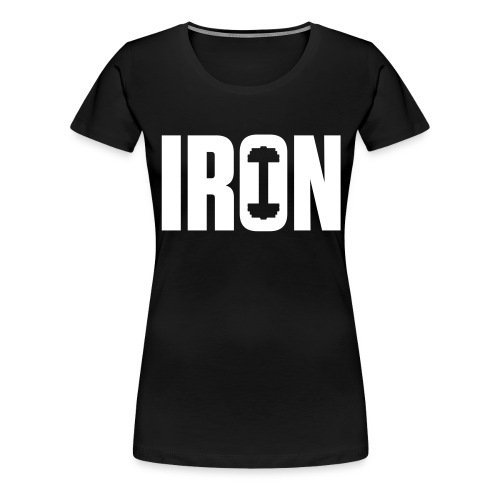 IRON WEIGHTS - Women's Premium T-Shirt