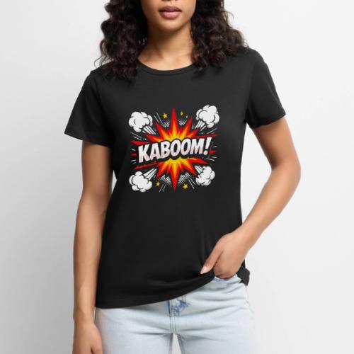 Kaboom Comic Explosion - Women's Premium T-Shirt