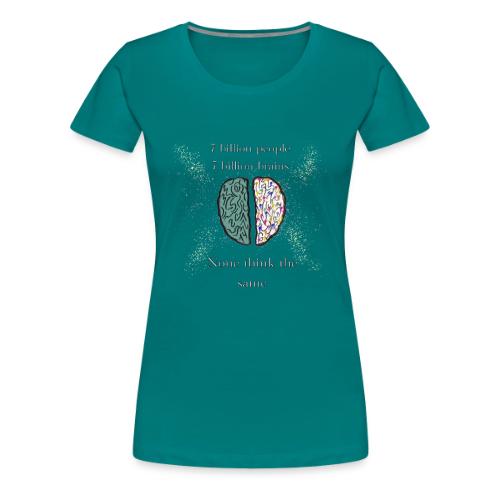 People brains - Women's Premium T-Shirt