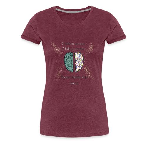People brains - Women's Premium T-Shirt