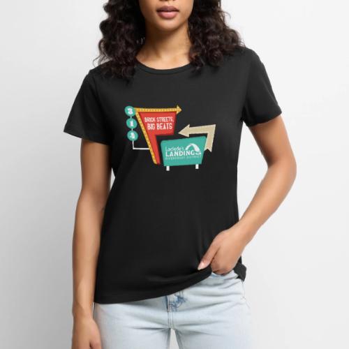 Brick Streets, Big Beats Dark - Women's Premium T-Shirt