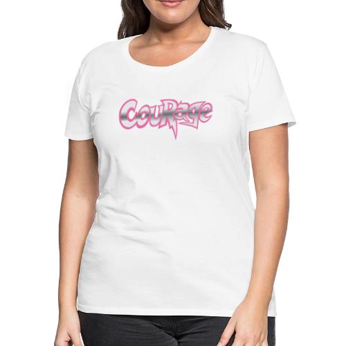NEW COURAGE LOGO - Women's Premium T-Shirt