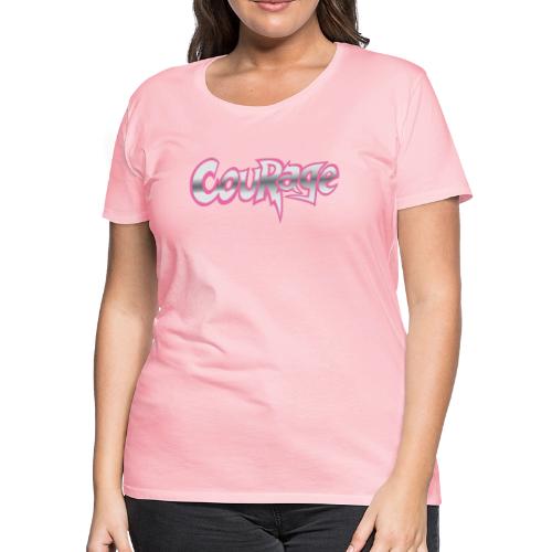 NEW COURAGE LOGO - Women's Premium T-Shirt