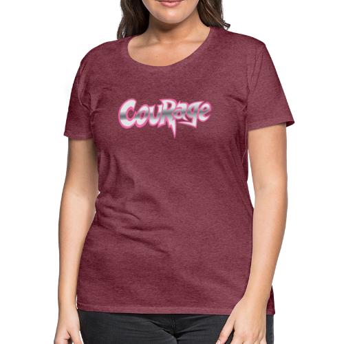 NEW COURAGE LOGO - Women's Premium T-Shirt