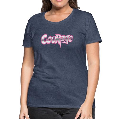 NEW COURAGE LOGO - Women's Premium T-Shirt