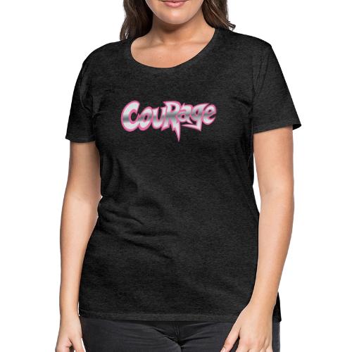 NEW COURAGE LOGO - Women's Premium T-Shirt