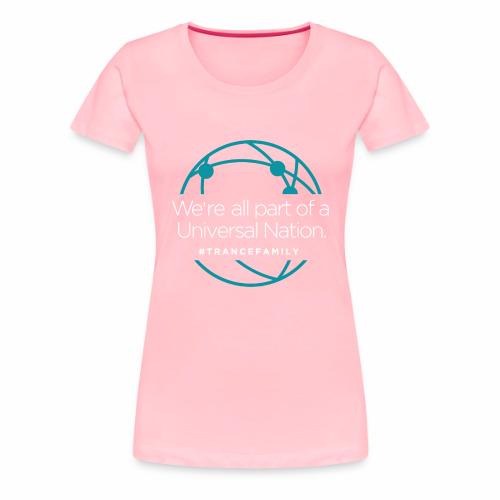 tshirt op donker blue png - Women's Premium T-Shirt