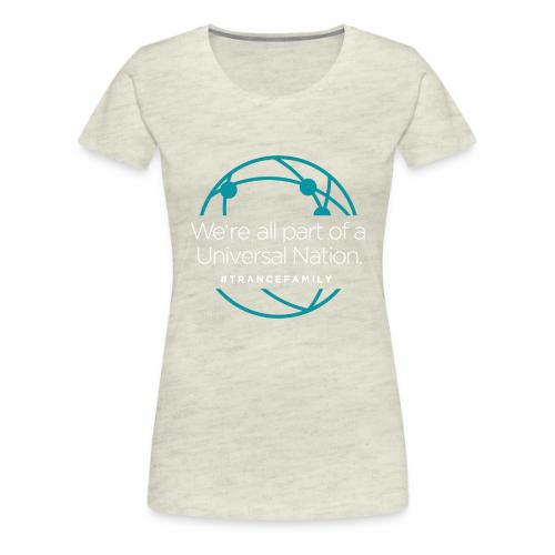 tshirt op donker blue png - Women's Premium T-Shirt