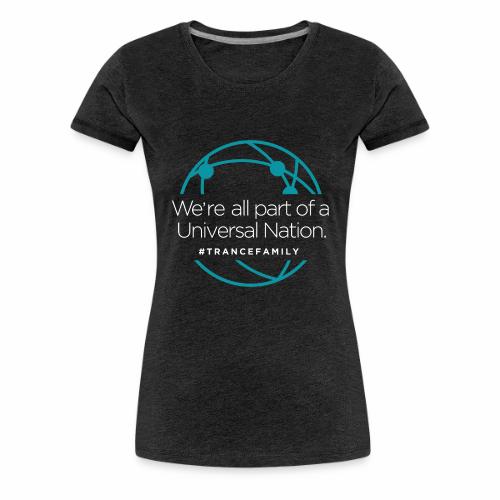 tshirt op donker blue png - Women's Premium T-Shirt