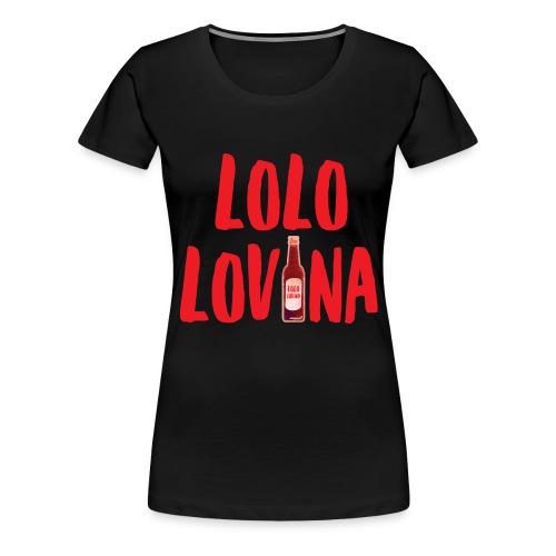 LOLO LOVINA Stacked RED - Women's Premium T-Shirt