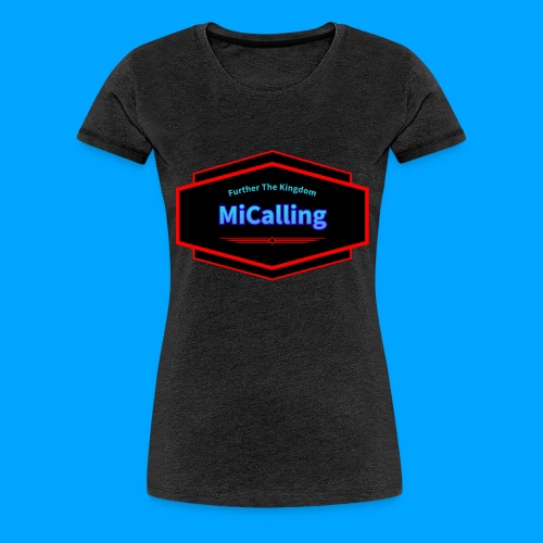 MiCalling Full Logo Product (With Black Inside) - Women's Premium T-Shirt