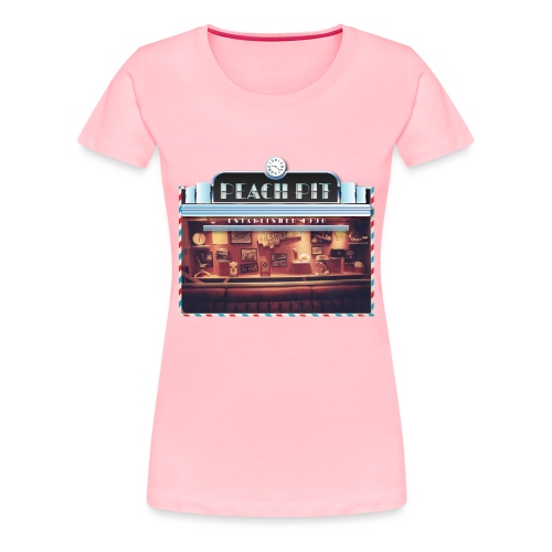 Peach Pit Shirt 90210 - Women's Premium T-Shirt