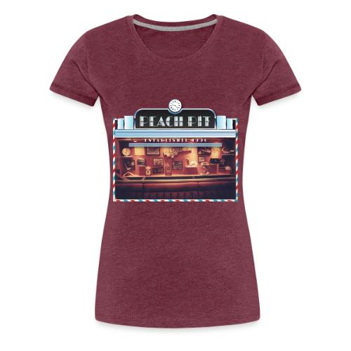 Peach Pit Shirt 90210 - Women's Premium T-Shirt