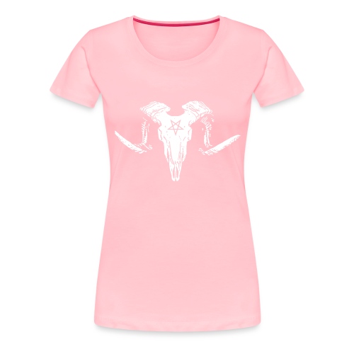 Goat Skull - Women's Premium T-Shirt