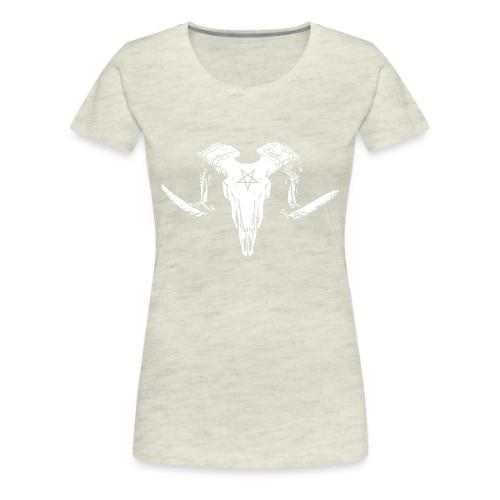 Goat Skull - Women's Premium T-Shirt