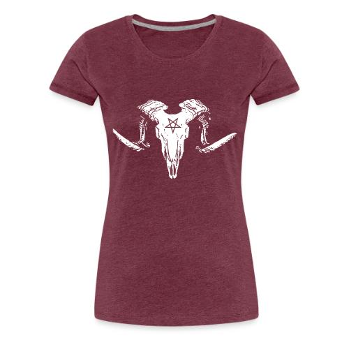 Goat Skull - Women's Premium T-Shirt