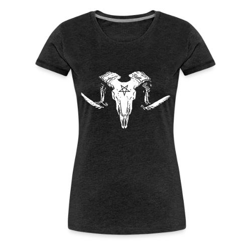 Goat Skull - Women's Premium T-Shirt
