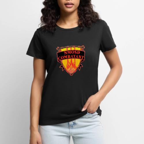 NMOSD COMBAT SHIELD - Women's Premium T-Shirt